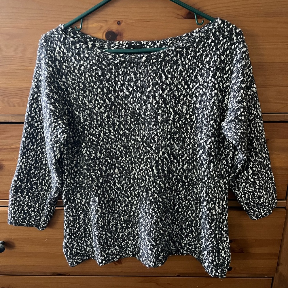 Massimo Dutti Black and White Sweater